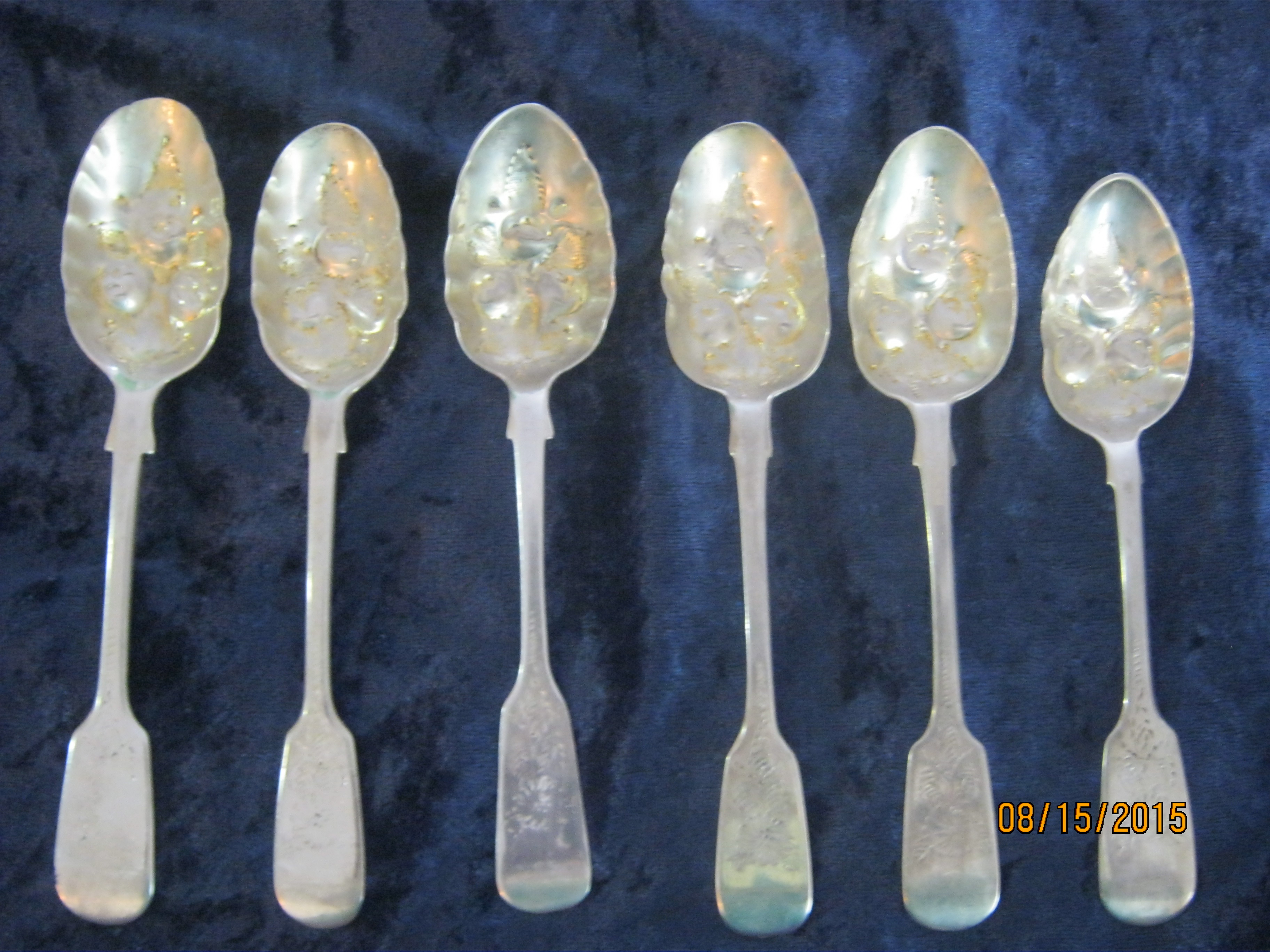 Antique Berry Spoons with Hallmarks InstAppraisal